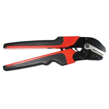 Ergonomic Full Cycle Ratchet Crimper, For use on  22- 10 Nylon and Vinyl Insulated Terminals and Splices